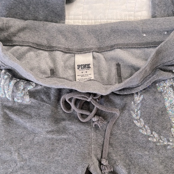 VS PINK velour sweatpants - Picture 5 of 5